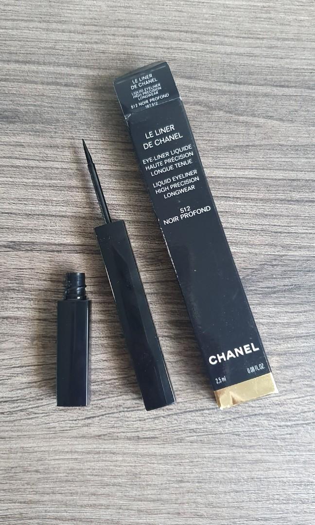 CHANEL Liquid Eyeliner High Precision Longwear 512 Noir Profound, Beauty &  Personal Care, Face, Makeup on Carousell