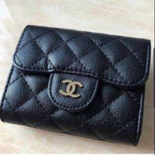 Channel Dompet Mini Wallet Caviar