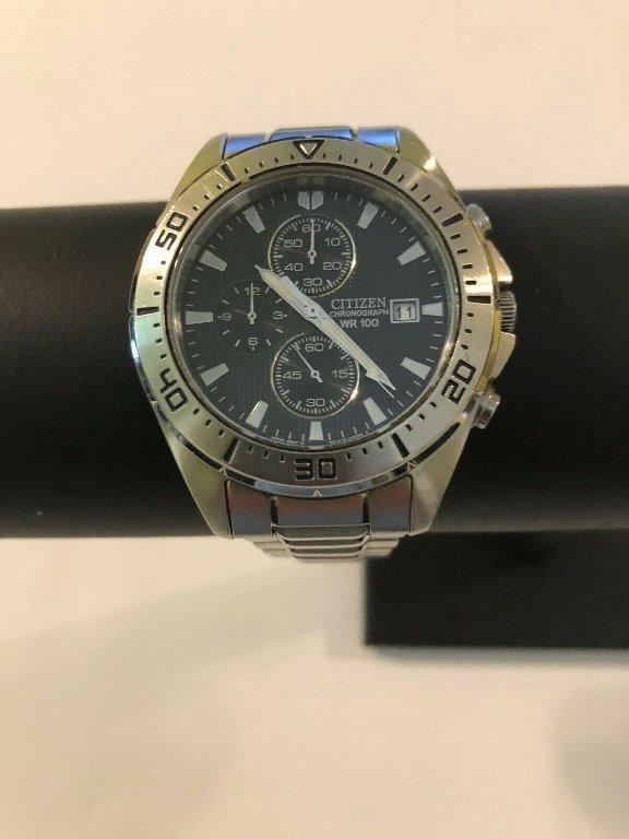 Citizen chronograph wr100 price sale