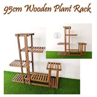 [CLEARANCE SALE][U.P $35]95cm Wooden Plant Rack