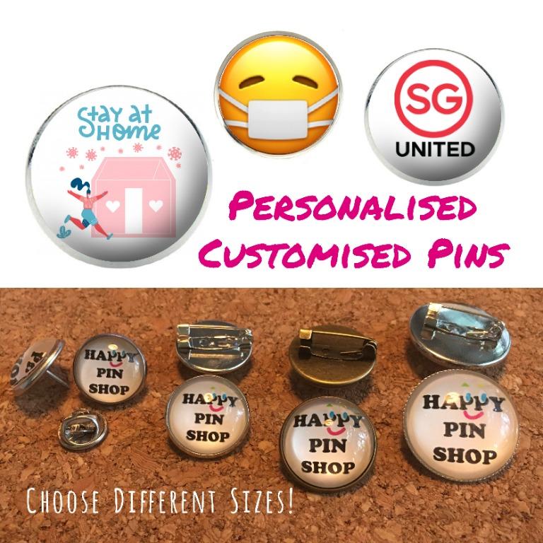 Customized brooch on sale pin