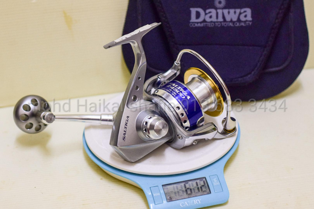 WTS Fishing Reel daiwa saltiga 4500 like new