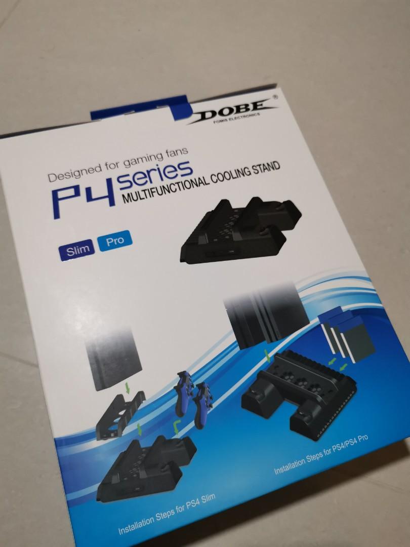 Dobe Ps4 Cooling Stand Pro Slim Toys Games Video Gaming Gaming Accessories On Carousell