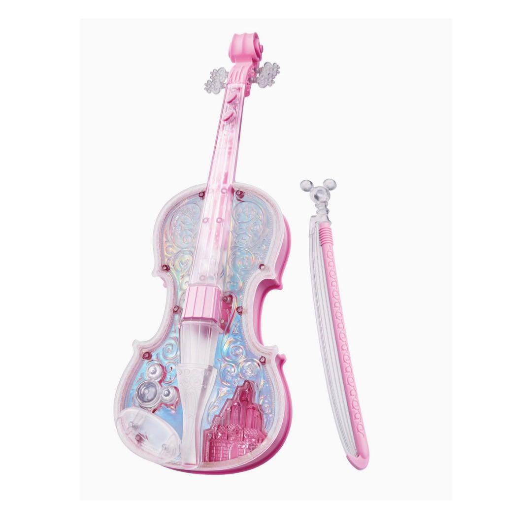 pink violin toy