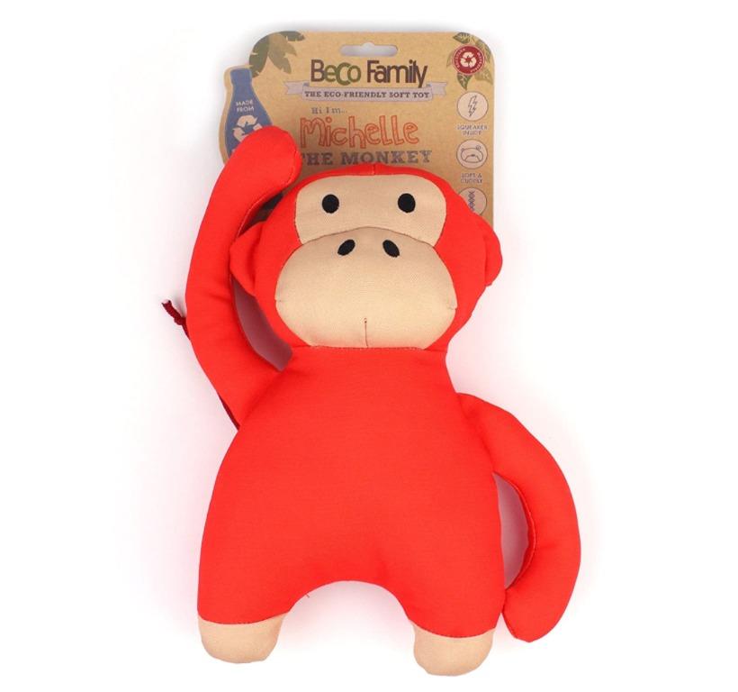 Eco Friendly Dog Soft Toy Monkey High Quality Plush Toys For Dog Uk Beco Family Pet Supplies For Dogs Dog Accessories On Carousell