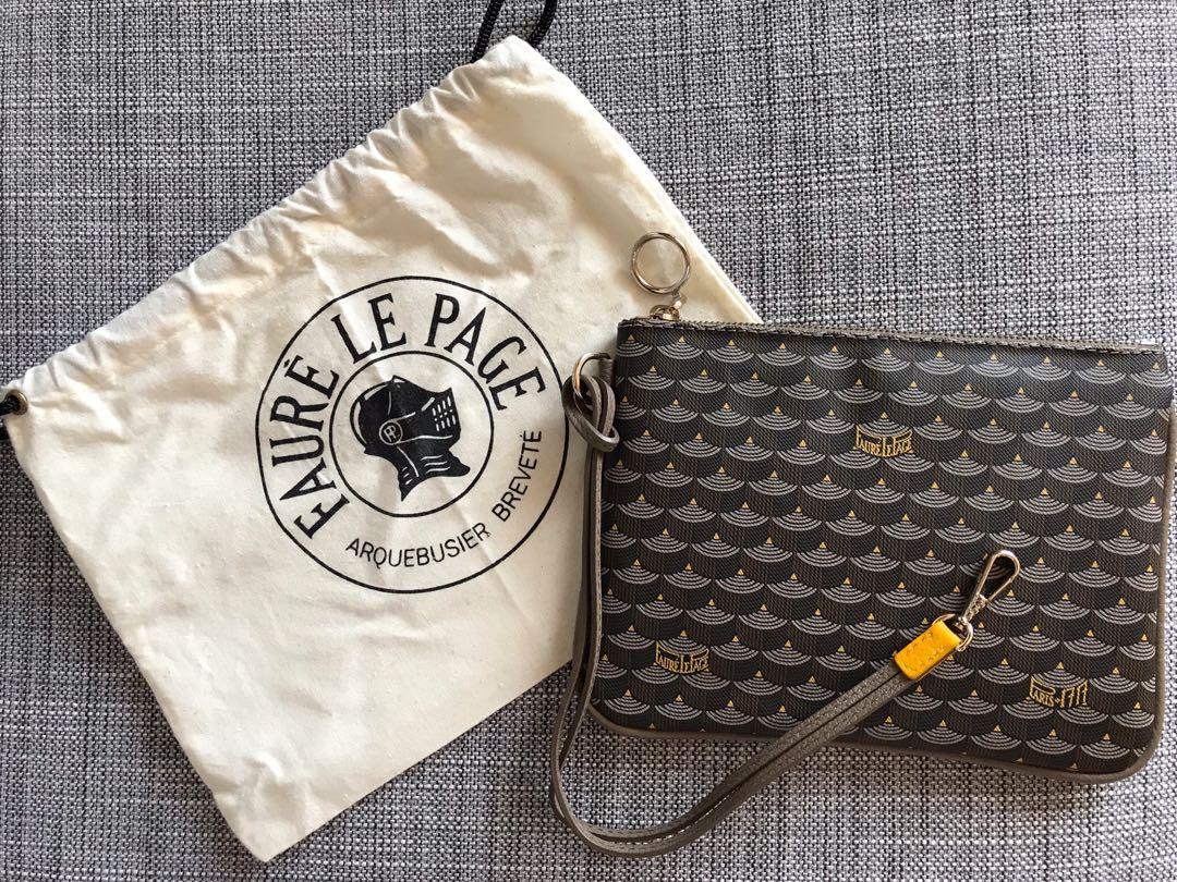Faure Le Page Pochette Zip 29, Luxury, Bags & Wallets on Carousell