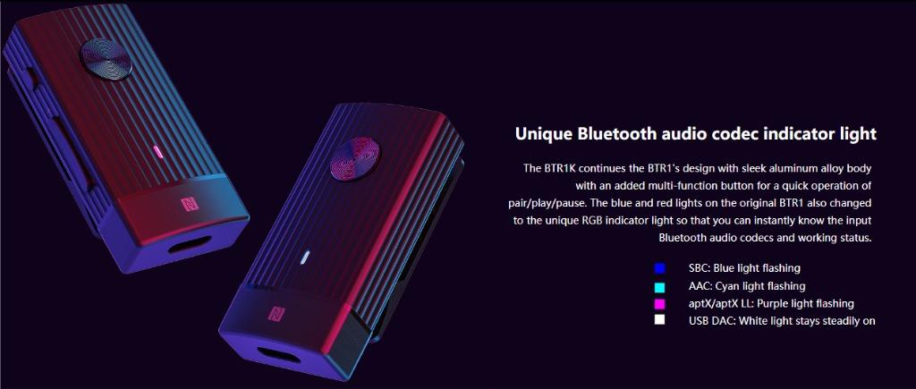 Fiio btr1k usb clearance dac