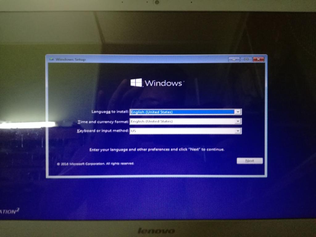 Format Windows 10 Offices Lenovo Ideapad Repair Baiki Format Upgrade Macbook Air Pro Imac Pc Laptop Screen Led Lcd Retina Adapter Ssd M 2 No Power Display
