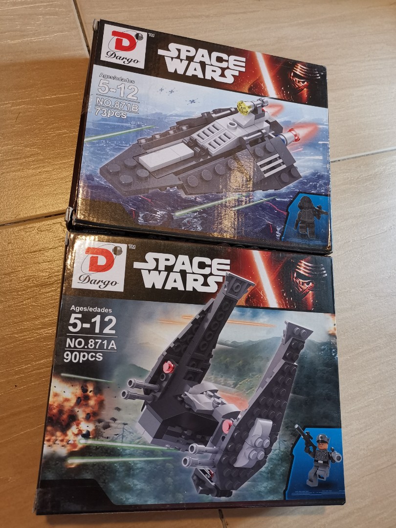 Free Post New Bootleg Lego Star Wars 2 set Hobbies Toys Toys Games on Carousell
