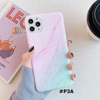 Gradual Color Marble Phone Cases For iPhone