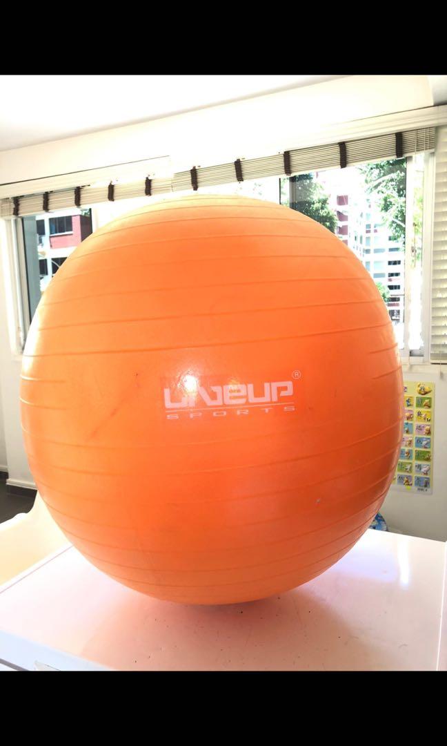 2 gym balls, Sports Equipment, Exercise & Fitness, Toning & Stretching
