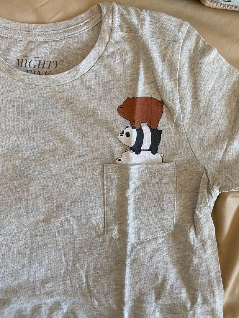 bare bears pocket tee BNWOT 