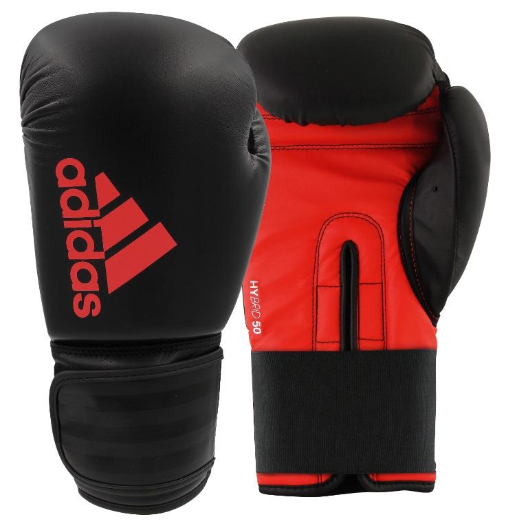 Red adidas boxing gloves clearance
