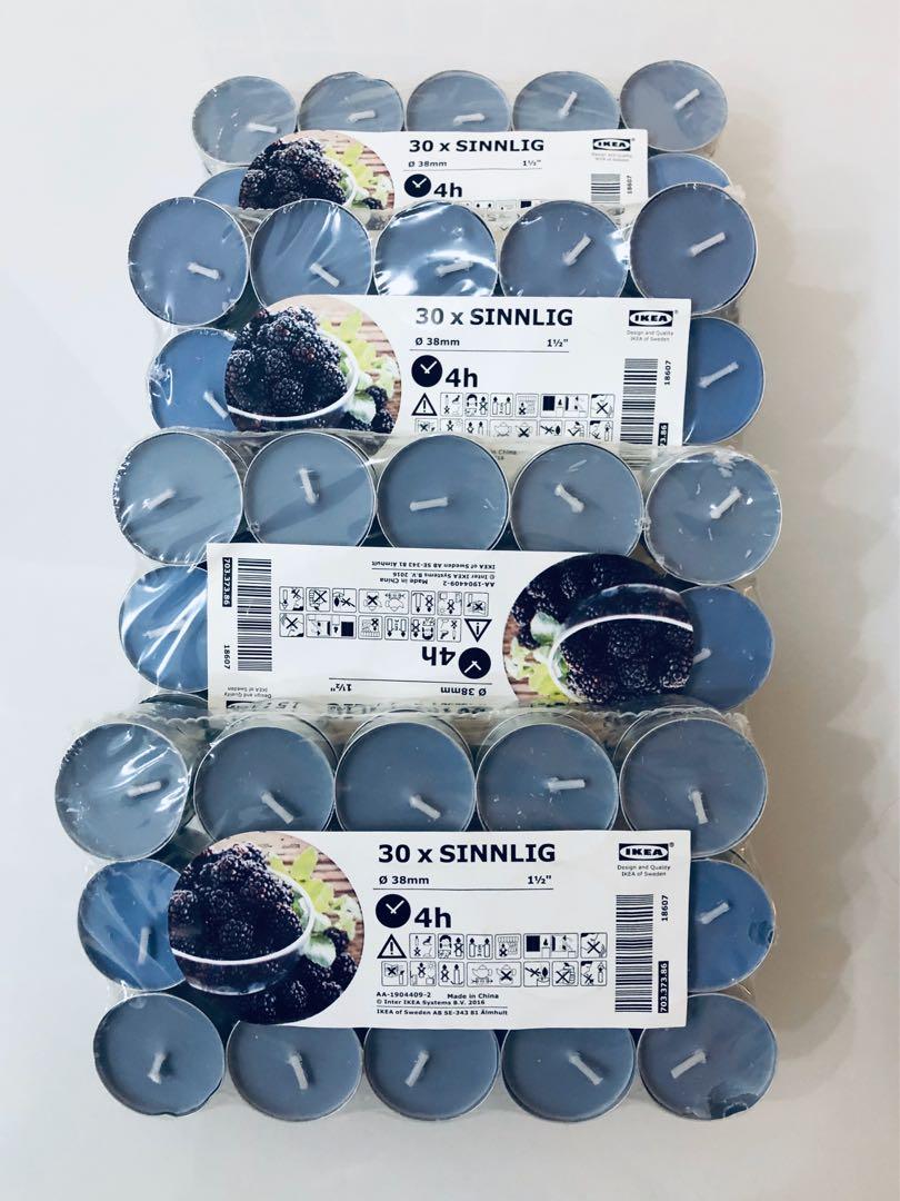 IKEA Sinnlig Scented Candles, Everything Else on Carousell