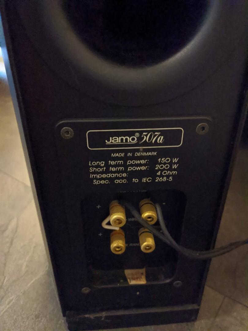 JAMO 507A standing speakers, Audio, Soundbars, Speakers & Amplifiers on