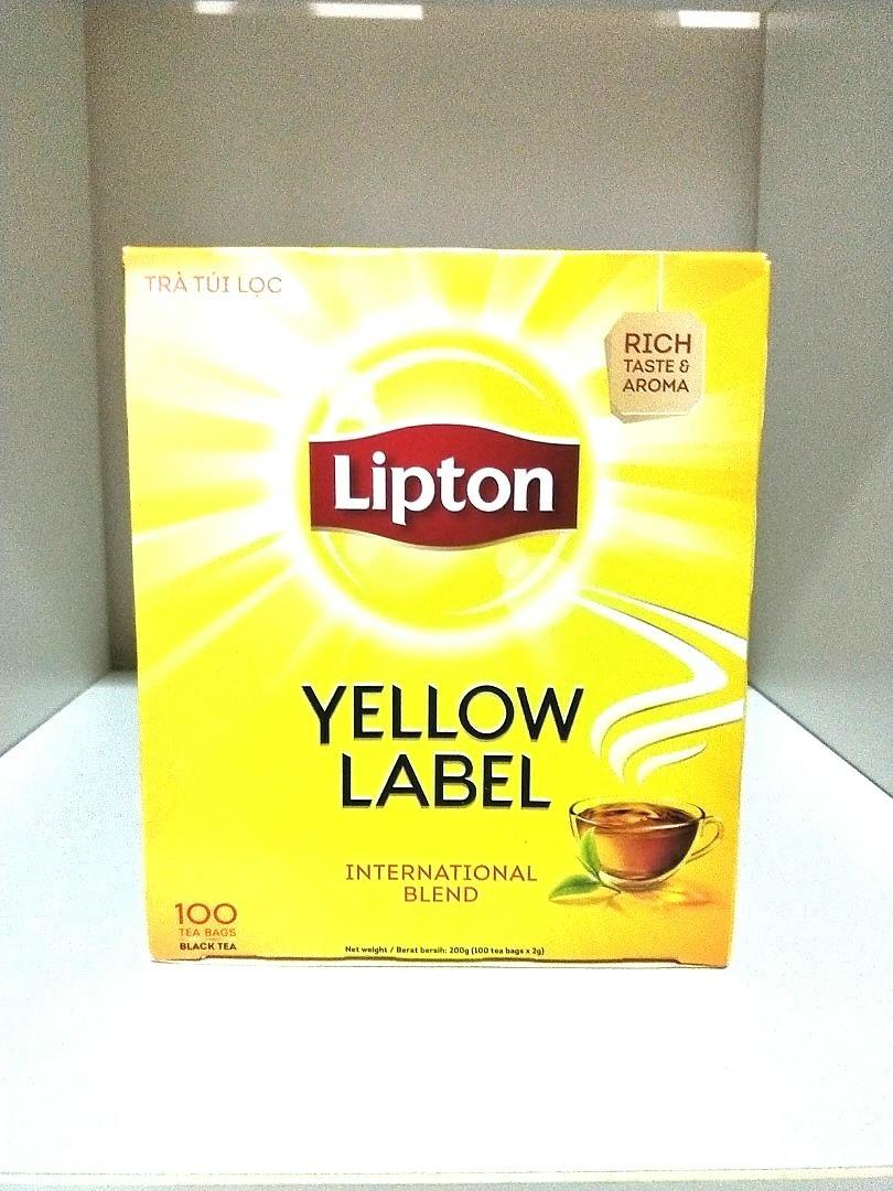 LIPTON YELLOW LABEL TEA BAG! BOUGHT ANOTHER EXTRA 3 SMALL ...