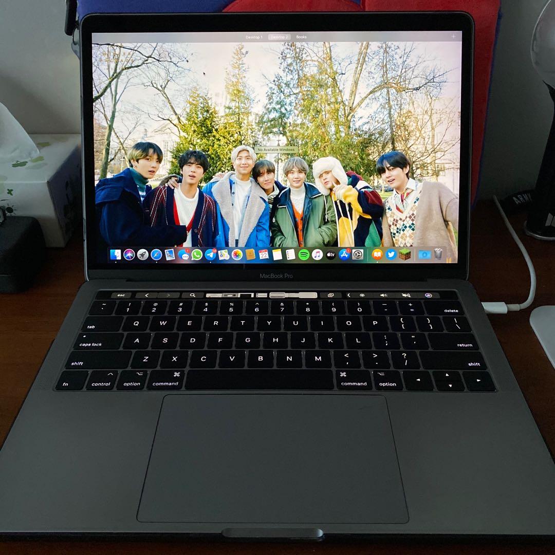17 Macbook Pro 13 W Touch Bar Space Gray Electronics Computers Laptops On Carousell