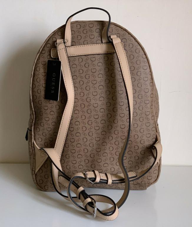 NEW GUESS ROCK BEAT COLLECTION MOCHA BROWN TRAVEL BACKPACK BAG PURSE Women s Fashion Bags Wallets Backpacks on Carousell