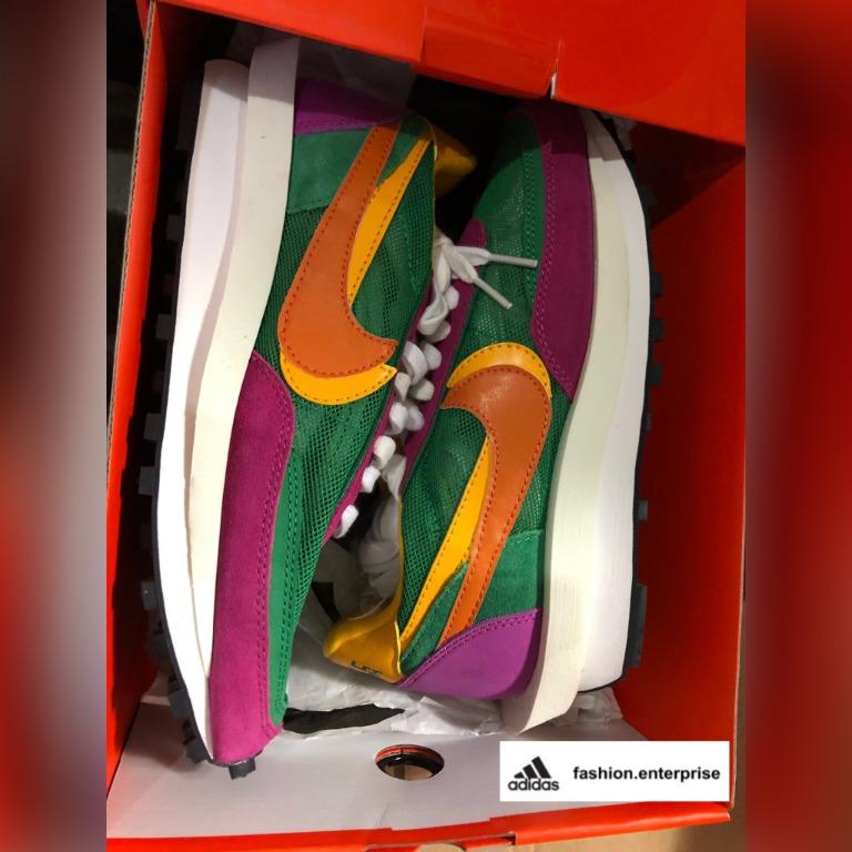 Nike LD Waffle sacai Pine Green Men s Fashion Footwear Sneakers