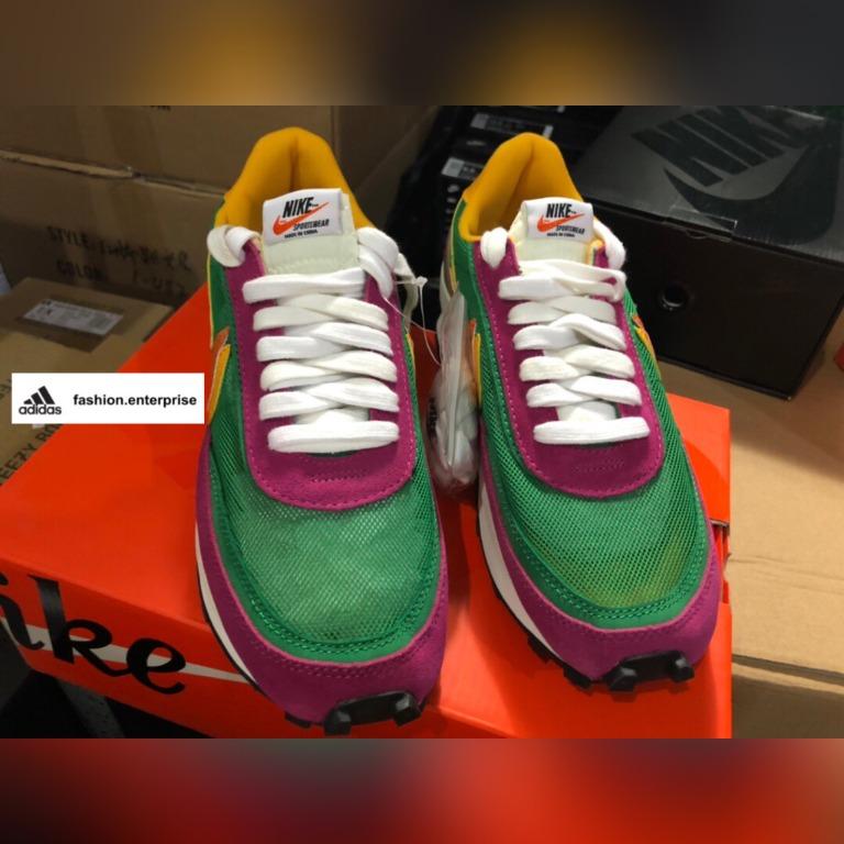 Nike ld waffle sacai pine hotsell green