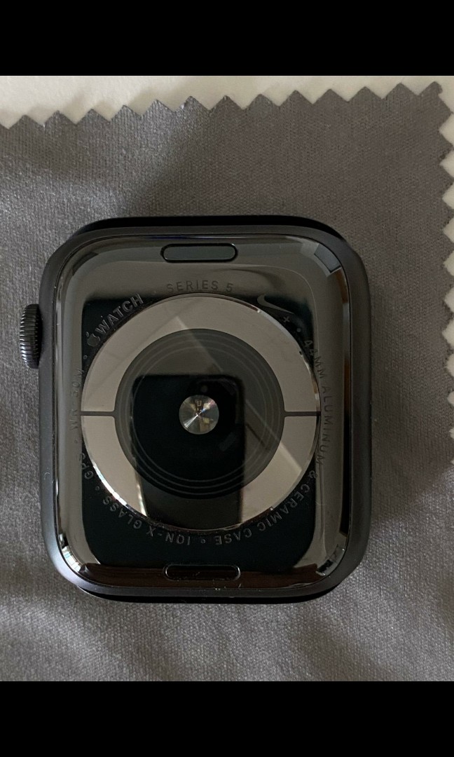 Original Apple Watch is series 5 model (latest) 44mm GPS