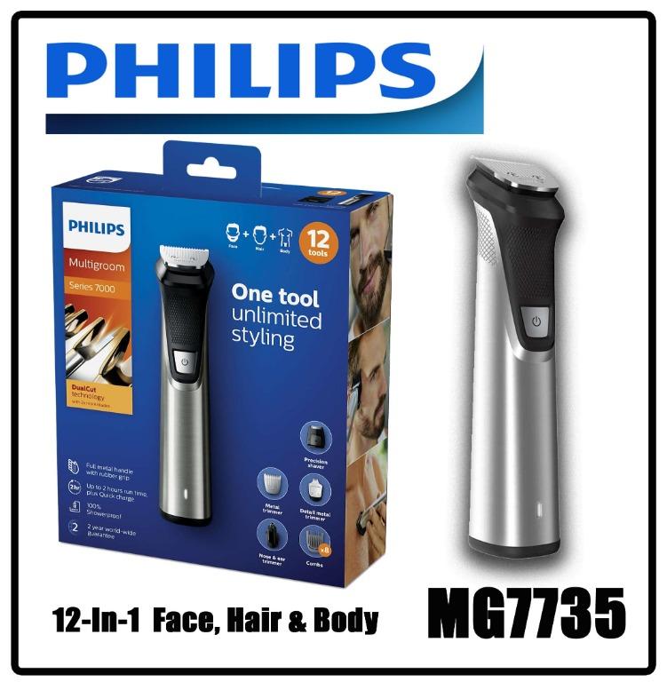 Philips Mg7735 Multigroom Series 7000 12 In 1 Face Hair And Body Health Beauty Men S Grooming On Carousell