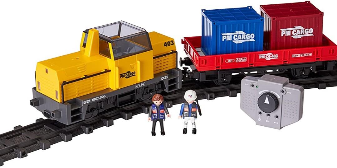 Playmobil cargo train 2025