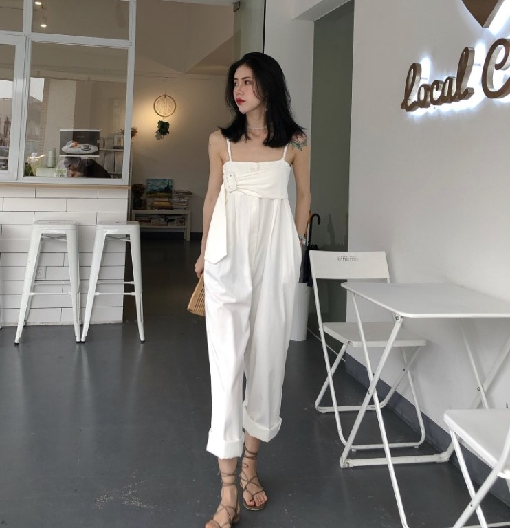 Minimalist jumpsuit clearance