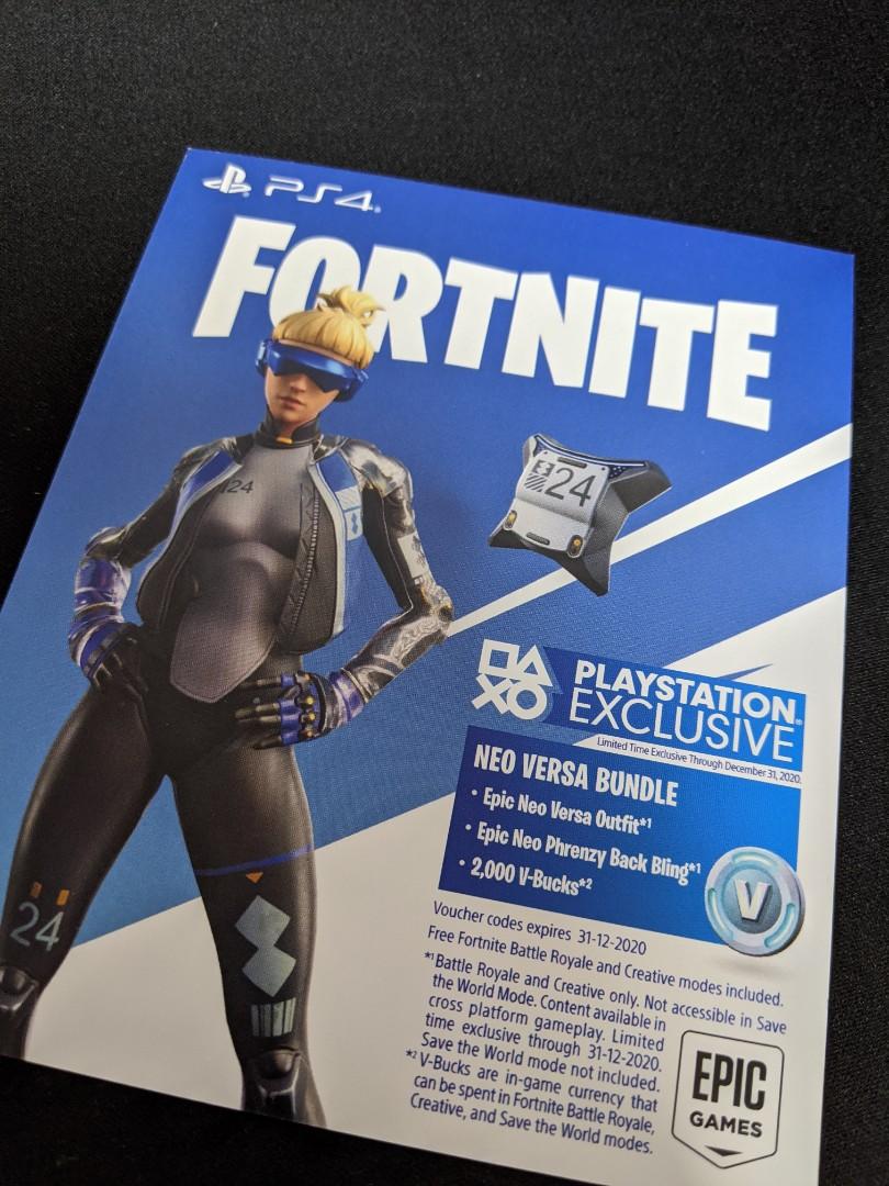 Ps4 Fortnite Game Code Toys Games Video Gaming Video Games On Carousell