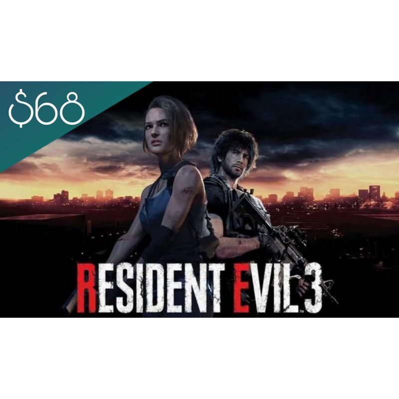 [Steam Key] Resident Evil 3, Video Gaming, Video Games, PlayStation on