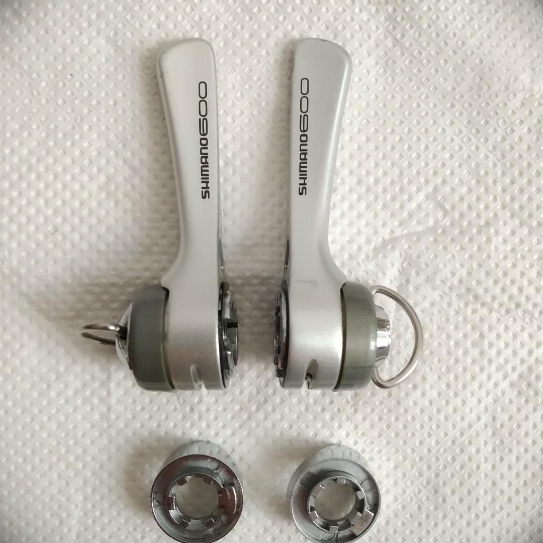Shimano 600 tricolor shifters outlet