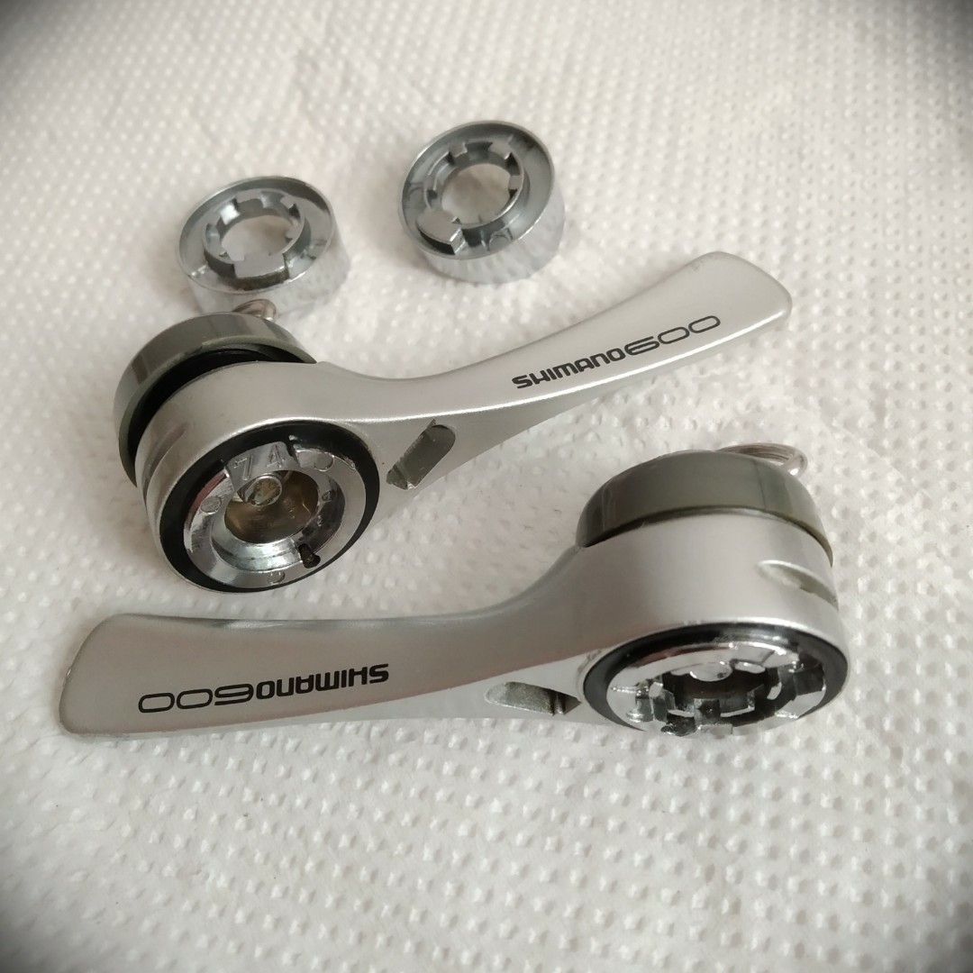 Shimano 600 tricolor sale shifters