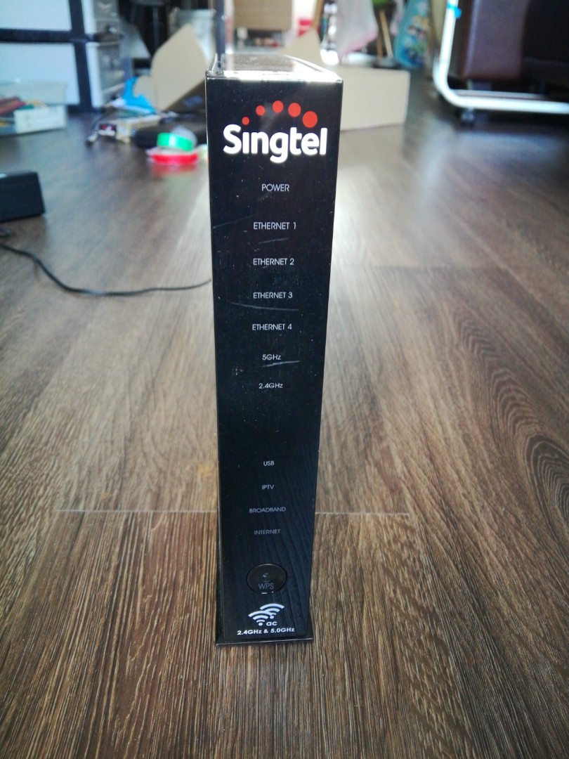 Singtel router, Computers & Tech, Parts & Accessories, Networking on ...