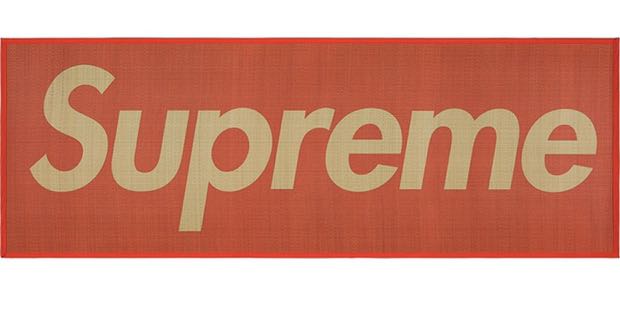 Supreme SS20 Woven Straw Mat, Furniture & Home Living, Home Decor, Carpets,  Mats & Flooring on Carousell