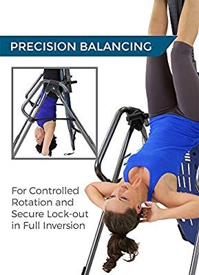 Teeter Inversion Table FT1 model for back pain therapy tags health gear gym equipment stationary bike spin spinner exercise nordictrack life fitness precor