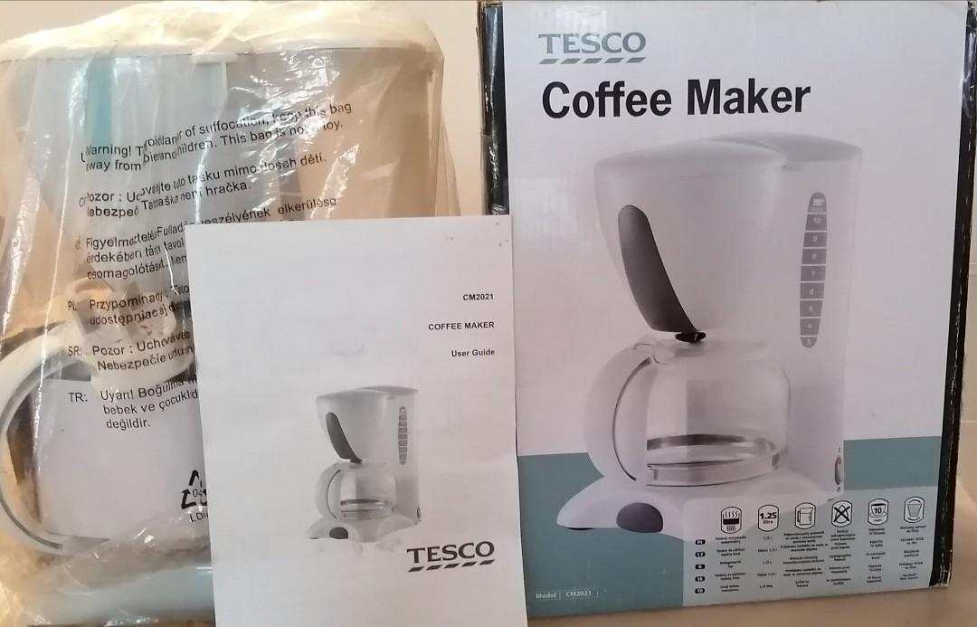 Tesco Coffee Maker CM2021, TV & Home Appliances, Kitchen Appliances
