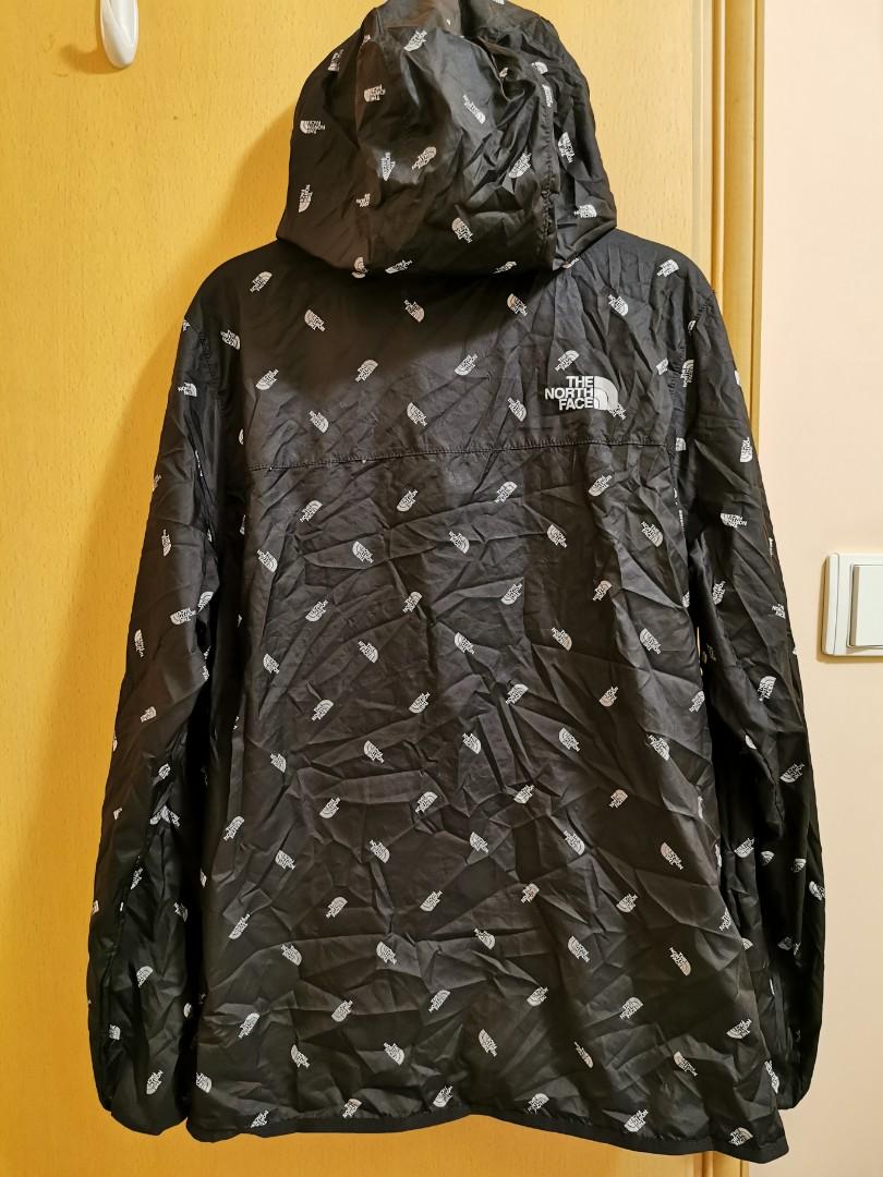 north face printed cyclone hoodie