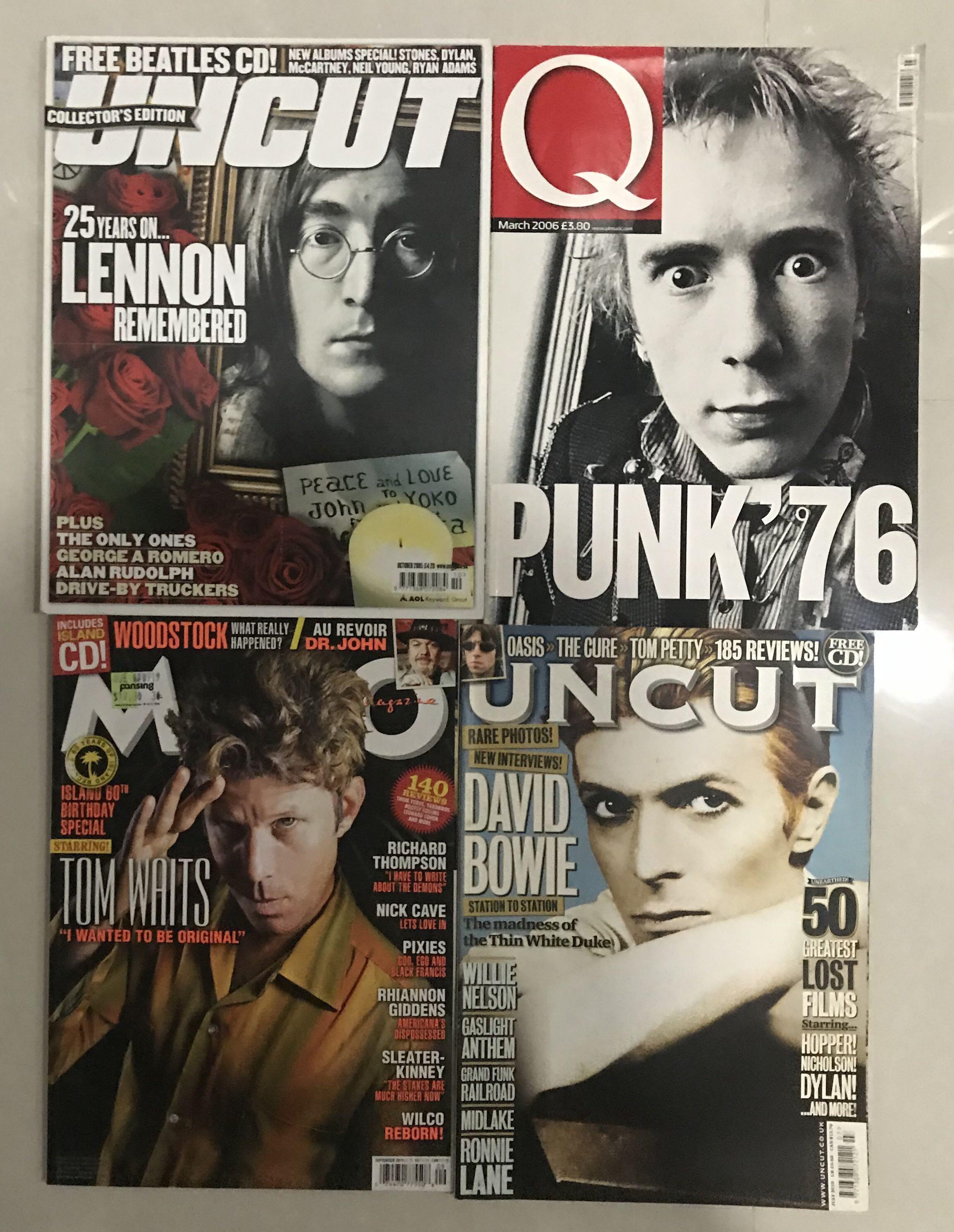 UK Music Magazines Uncut Magazine Q Magazine Mojo Magazine uk-music-magazines-uncut-magazine-q-magazine-mojo-magazine