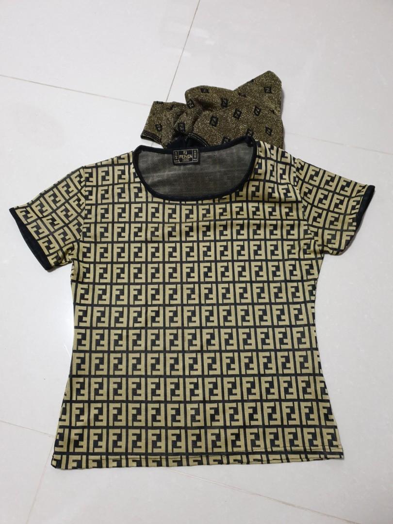 fendi monogram top