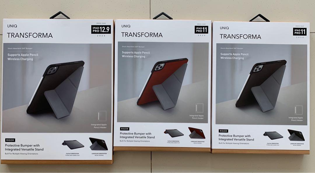 Uniq Transforma Rigor Ipad Pro 11 Ipad 12 9 2020 2018 Mobile Phones Tablets Mobile Tablet Accessories Cases Sleeves On Carousell