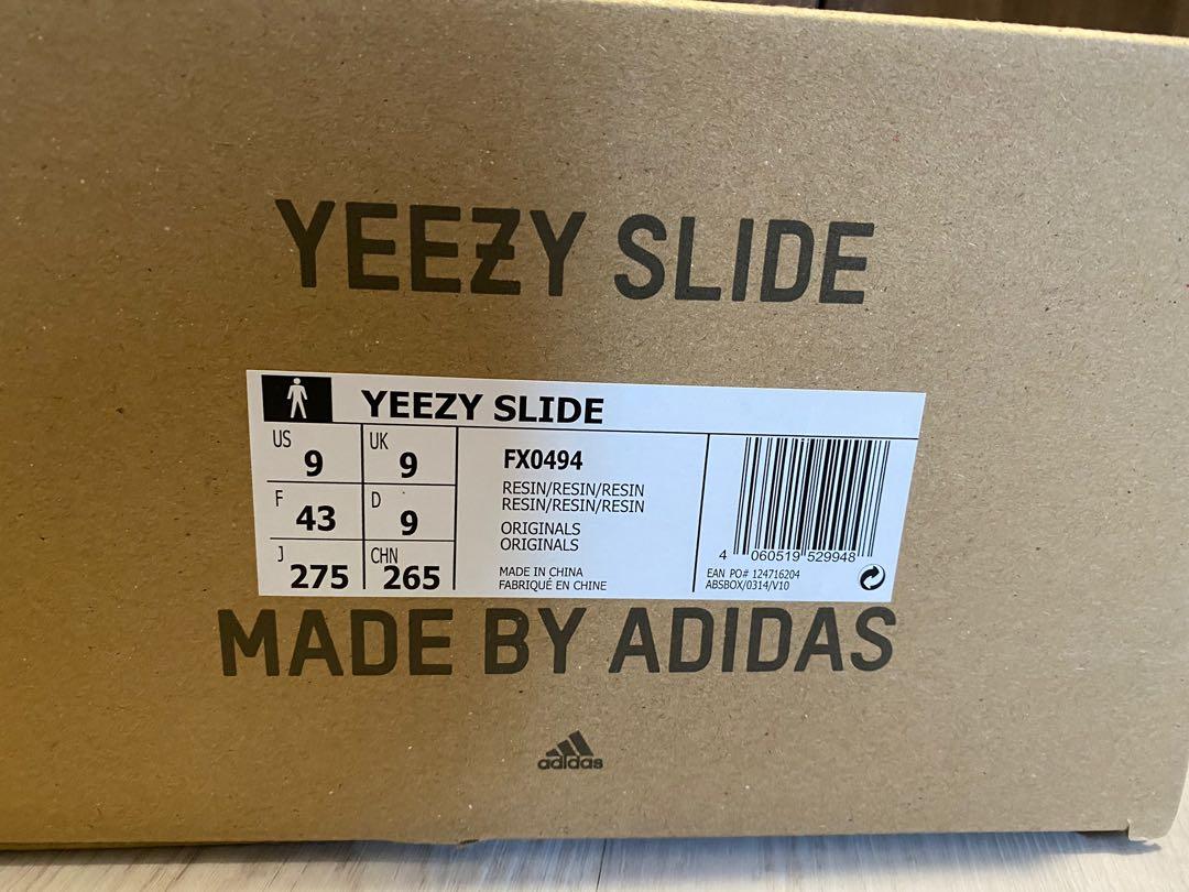 Yeezy us 9 clearance in eu