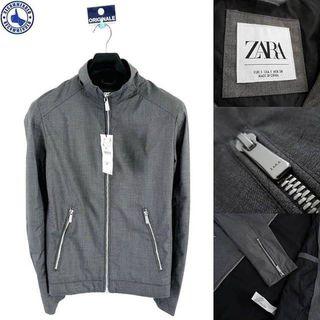 Zara Water Repellent Ziper Jacket Grey