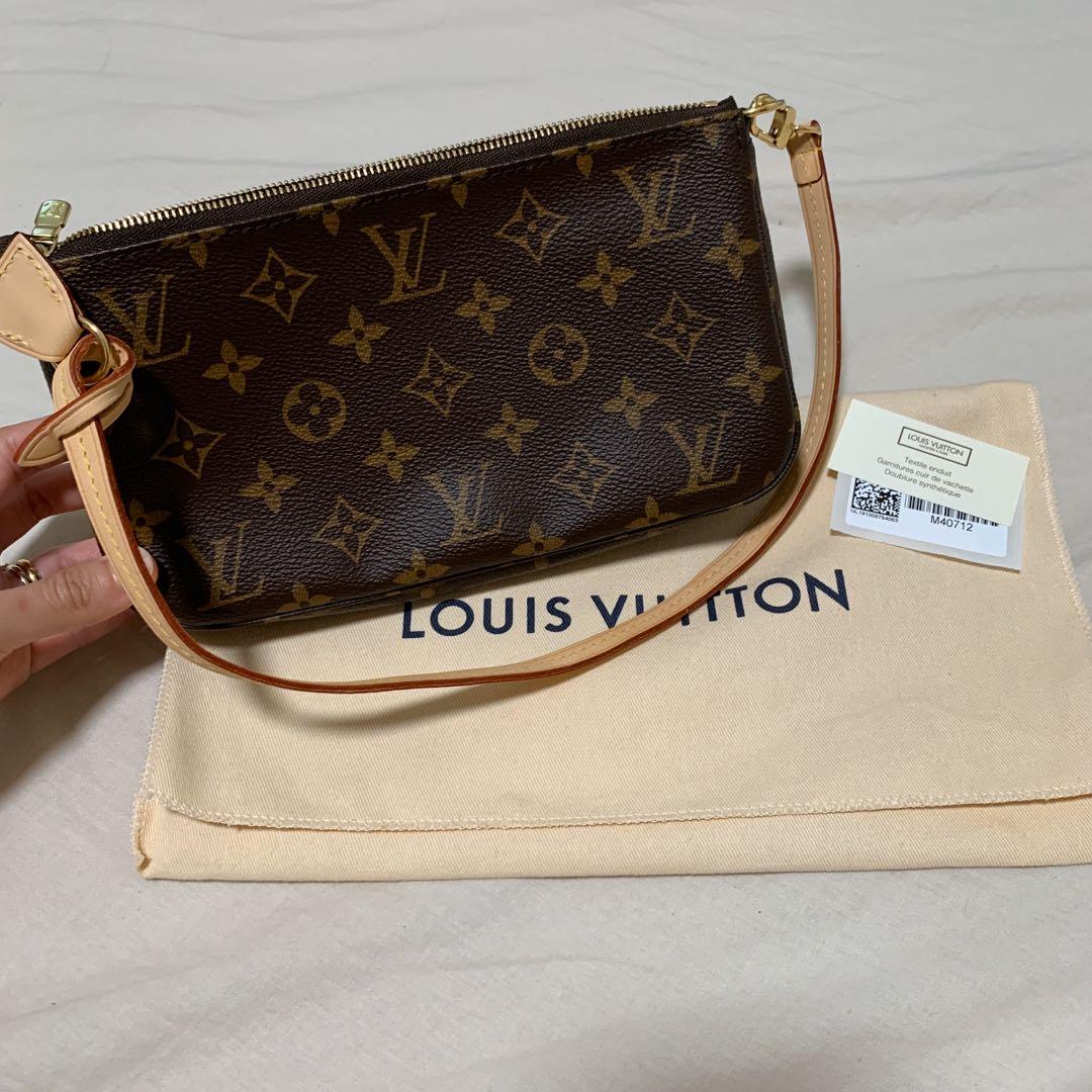 100% Genuine Louis Vuitton Pochette Accessoires NM, Women's Fashion, Bags &  Wallets, Purses & Pouches on Carousell