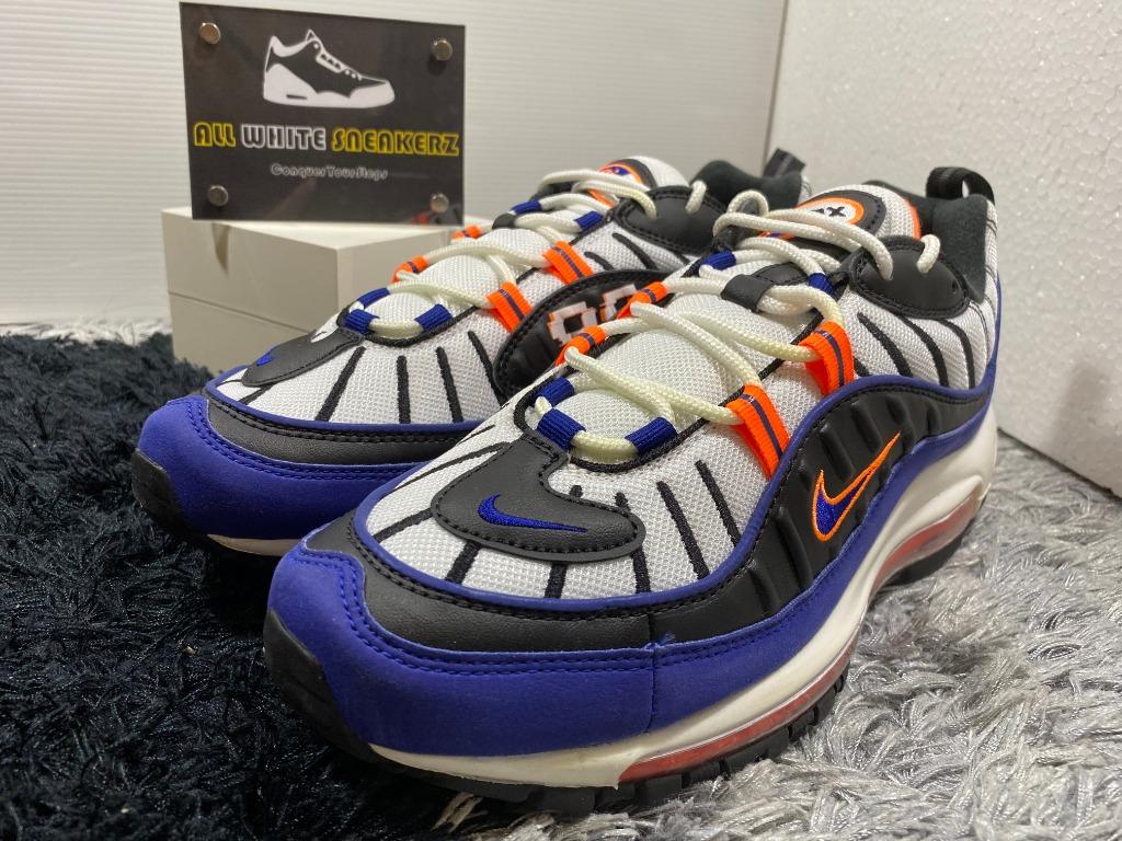 Air max 98 sale white deep royal blue