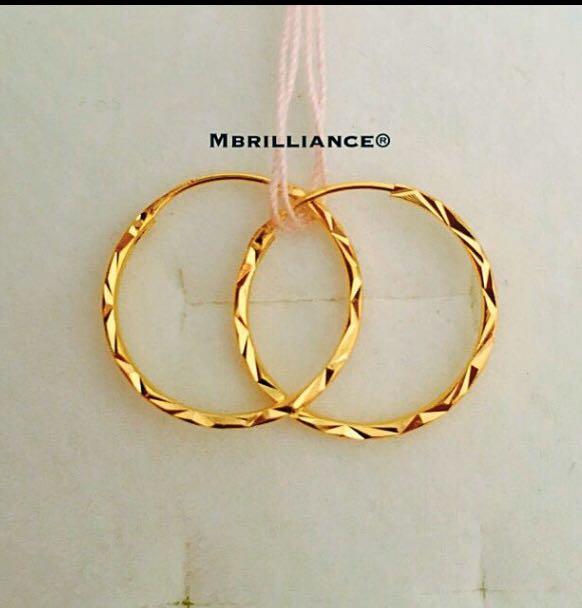 Gold bali clearance earrings