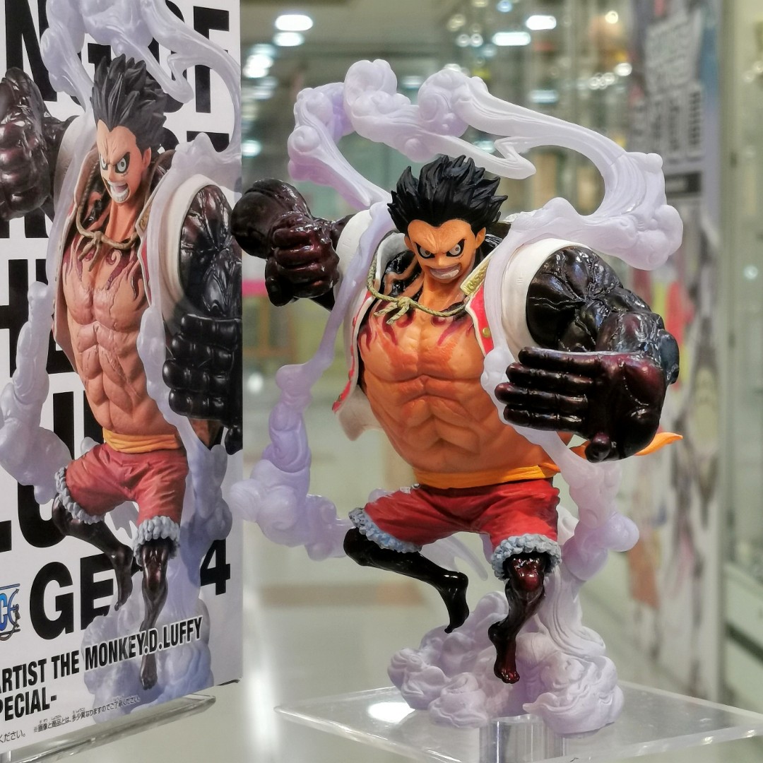 18cm One Piece Luffy Figures Monkey D. Luffy Battle Style Action