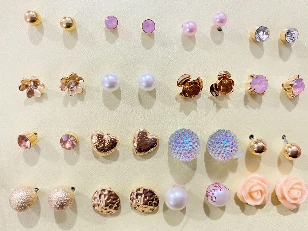 Assorted Studs Set (Category: Earrings) located in Singapore. Submitted by momofuku_ (Listing ID 1002309068, Image 2). Description: All studs set for $12 inclusive of mailing!!! .