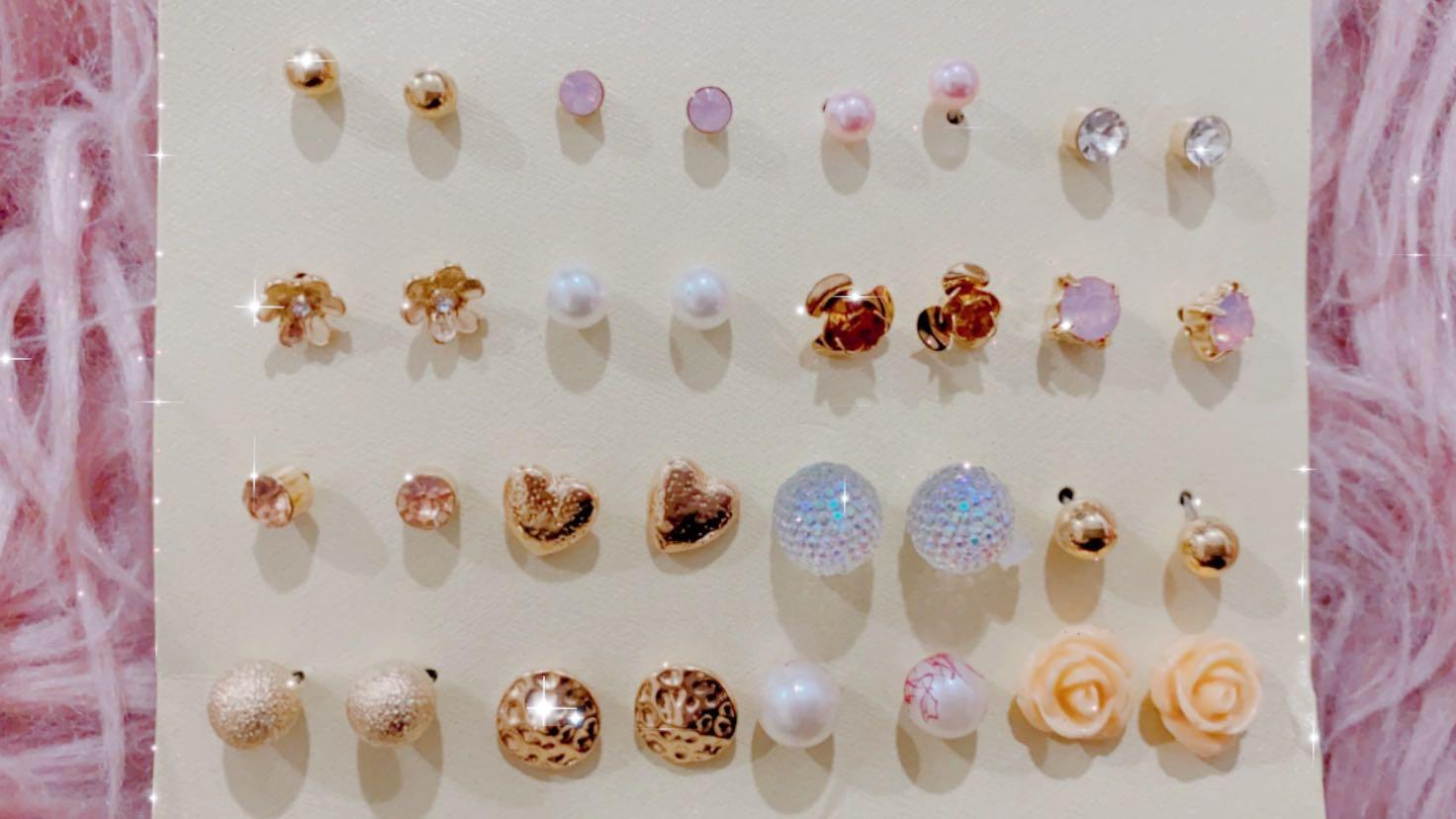 Assorted Studs Set (Category: Earrings) located in Singapore. Submitted by momofuku_ (Listing ID 1002309068, Image 1). Description: All studs set for $12 inclusive of mailing!!! .