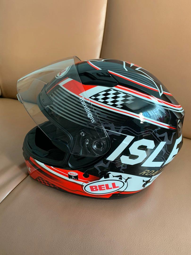 BELL Isle of Man XL Transition Visor Helmet (D.O.T.Certified) Full