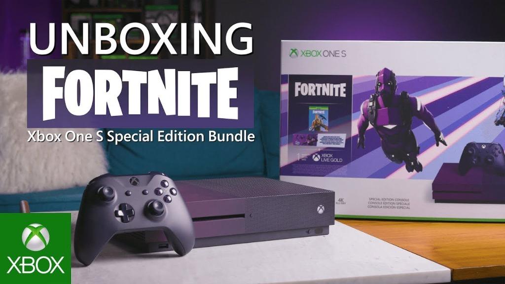 Special Edition Microsoft Xbox One S Fortnite Bundle Special